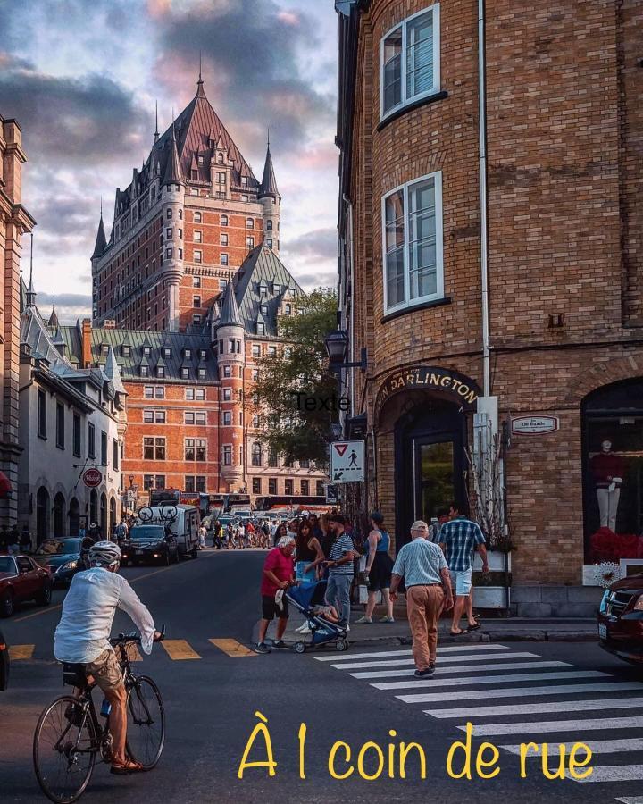 Condo De Lux Le Meribel Du Vieux-Quebec Exterior foto